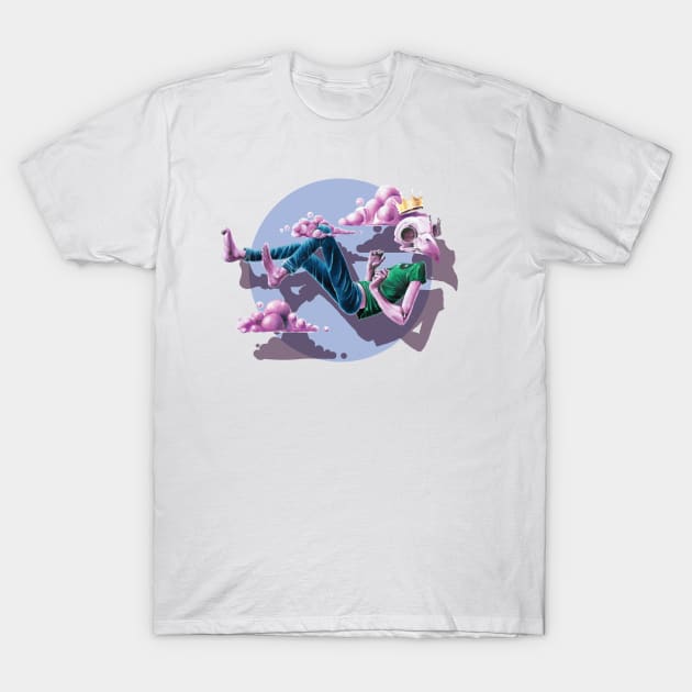 Chilling among the clouds T-Shirt by jamesormiston